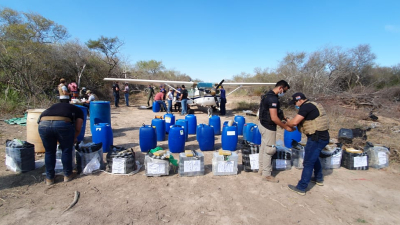 En Paraguay secuestran un gran cargamento de cocaína destinado a Argentina