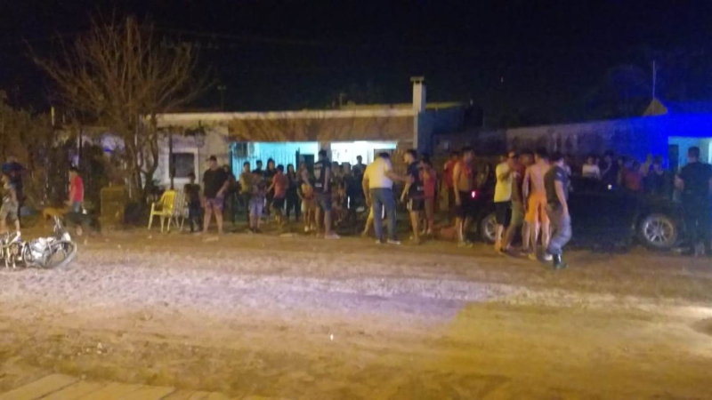Charata: manejaba alcoholizado y choco a un motociclista