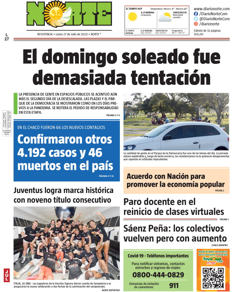 Edición del 27-07-2020