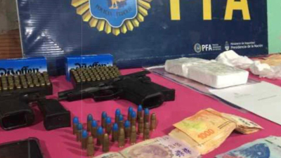 Narcotráfico: dos mujeres y un hombre detenidos con un kilo de cocaína en Resistencia