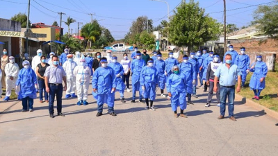 Con 55 casos positivos y más de 800 personas aisladas, Castelli padece el momento más dramático de la pandemia