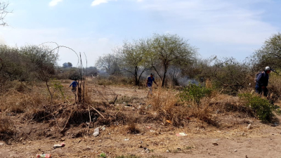 Familias originarias tomaron tierras en Castelli