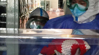 Corrientes: una mujer con covid 19 dio a luz en el hospital de campaña