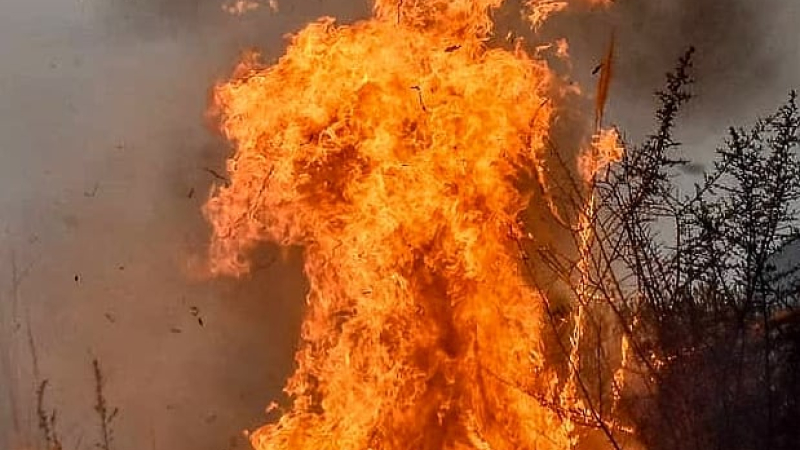 Incendios en Córdoba: la historia detrás de la foto viral del "diablo de fuego"
