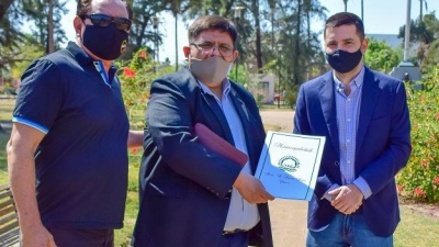 Sáenz Peña vivió un emotivo acto por el mes de la Biblia