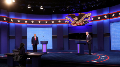 Trump y Biden debatieron por última vez y quedó mejor parado el republicano