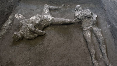 Descubren en Pompeya los restos de dos muertos en la explosión del Vesubio hace casi 2.000 años