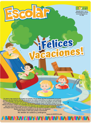 ¡Felices Vacaciones!