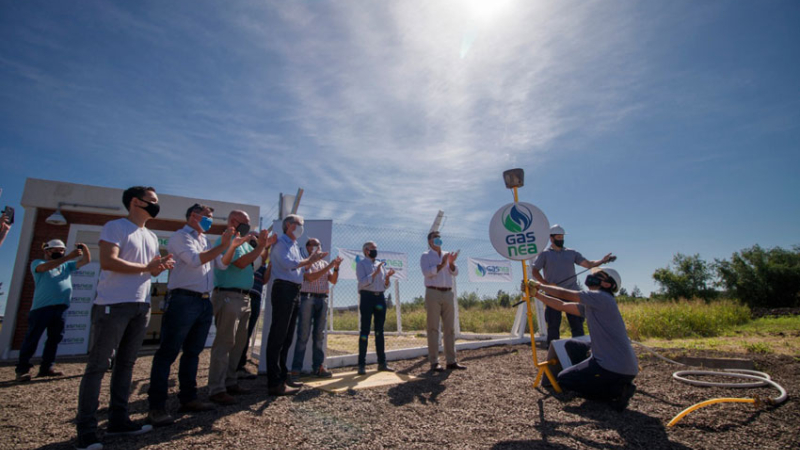 Terminan obra de la planta de gas en el parque industrial de Tirol
