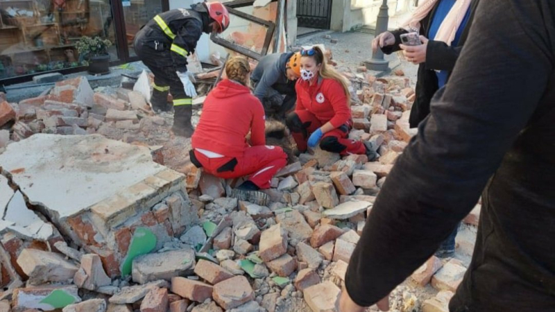 Sismo en Croacia: destrucción y varios heridos