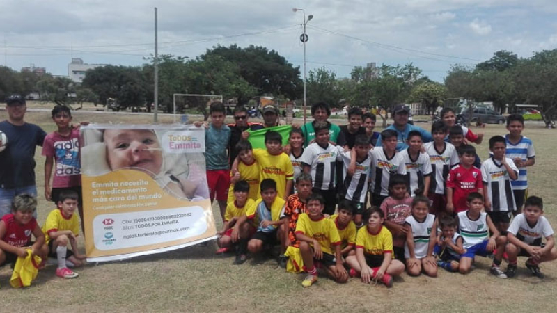 Exitoso encuentro solidario de fútbol infantil