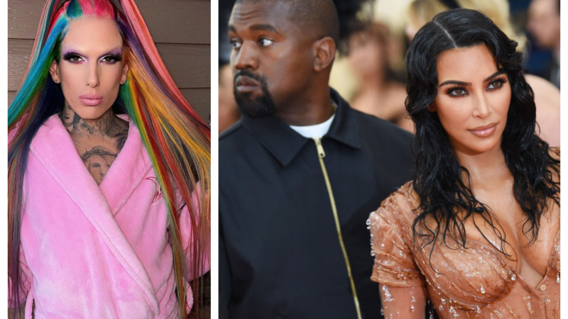 Aseguran que Kanye West engañó a Kim Kardashian con un famoso maquillador