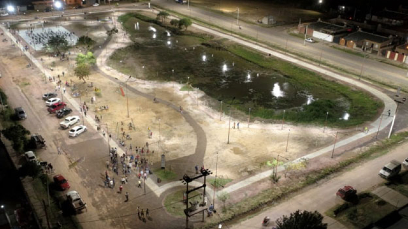 Habilitaron el Paseo Urbano Sur de Barranqueras