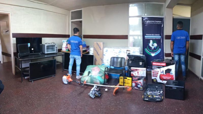 Supuesta estafa: allanaron una vivienda y secuestraron elementos valuados en casi un millón de pesos