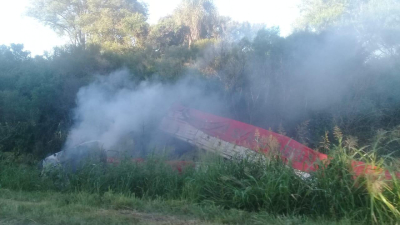 Espectacular siniestro vial en la ruta 12