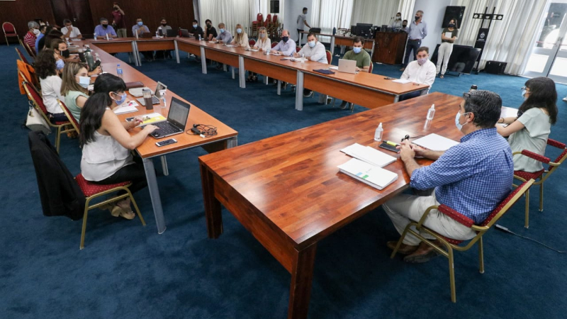El gobernador y los ministros planificaron políticas prioritarias para 2021