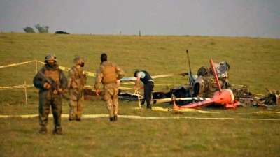 Uruguay: cayó un helicóptero que trasladaba vacunas y se perdieron todas las dosis