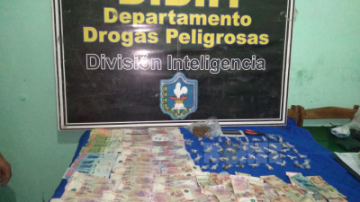 Incautaron marihuana y detuvieron a dos personas en el barrio Juan Bautista Alberdi