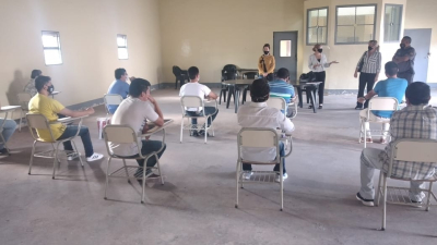 El Instituto Walsh retomó la presencialidad en Alcaidía de Varones