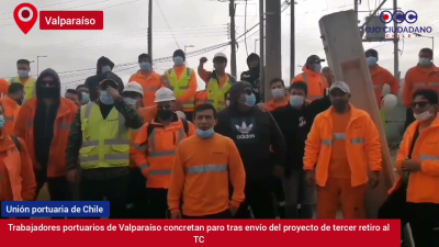 Chile: resurgen protestas porque el gobierno quiere impedir retiro de fondos de pensiones