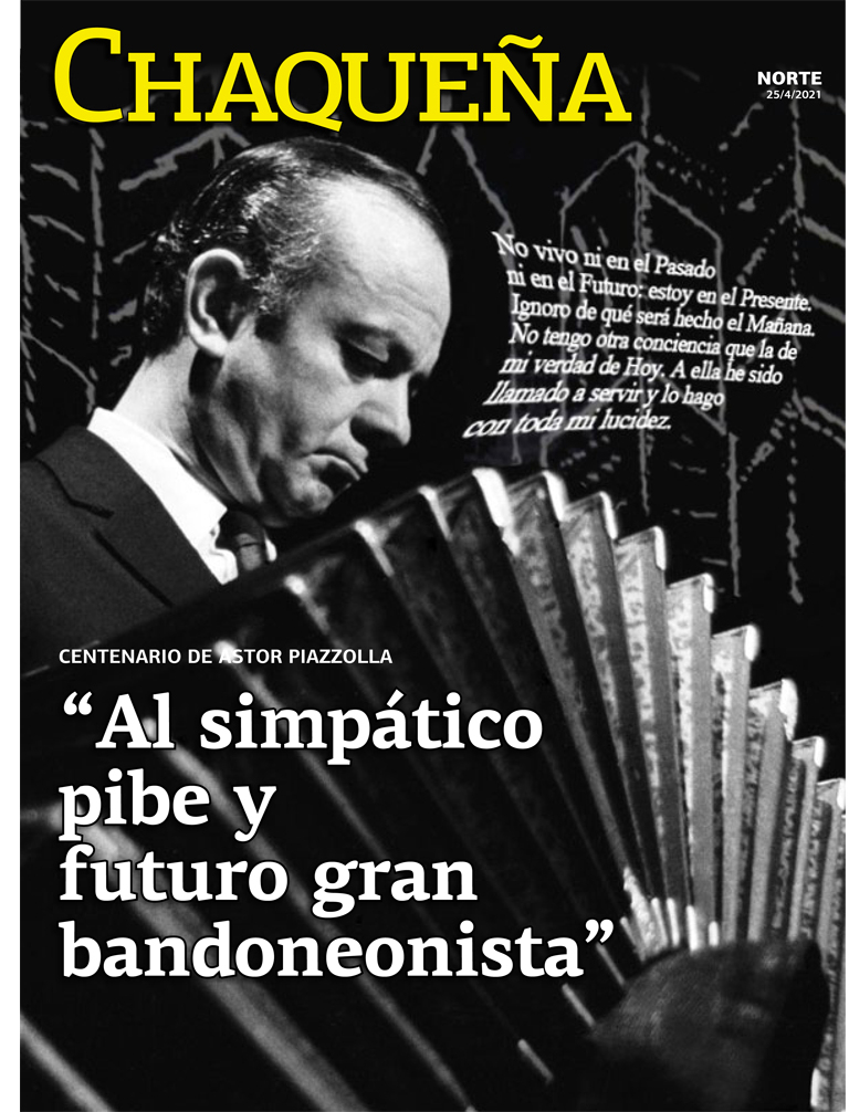 "Al simpático pibe y futuro gran bandoneonista"
