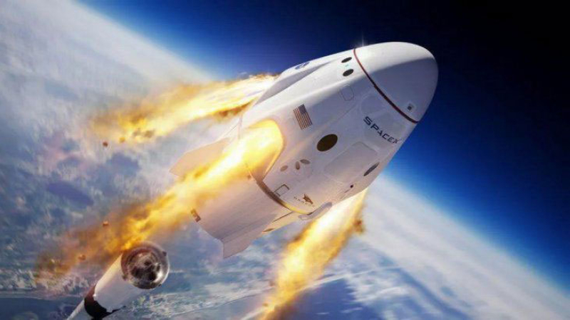 Investigan si el cohete SpaceX estuvo cerca de chocar con un OVNI