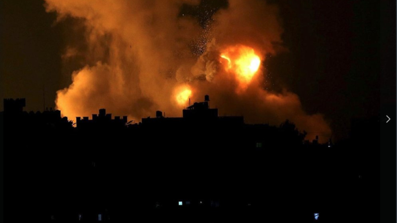 Hamas lanzó cohetes sobre Jerusalén e Israel atacó en Gaza: 20 muertos y 300 heridos