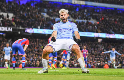 Agüero marcó dos goles en su despedida del Manchester City