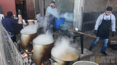 El Impenetrable honra el 25 de Mayo con el infaltable locro argentino