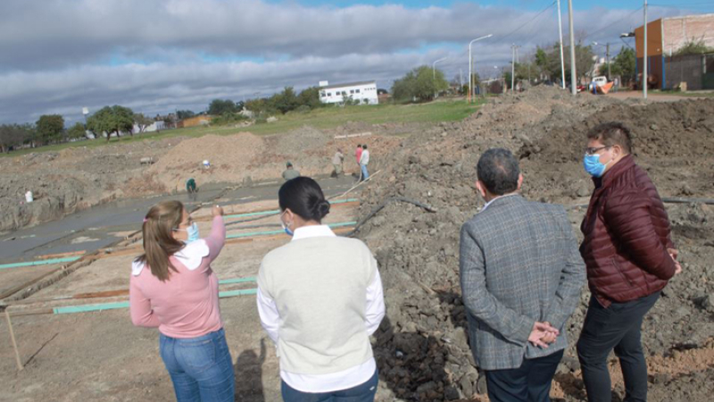 Avanza la construcción de la primera pileta semi olímpica de Barranqueras