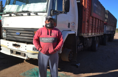 La difícil vida del camionero en pandemia
