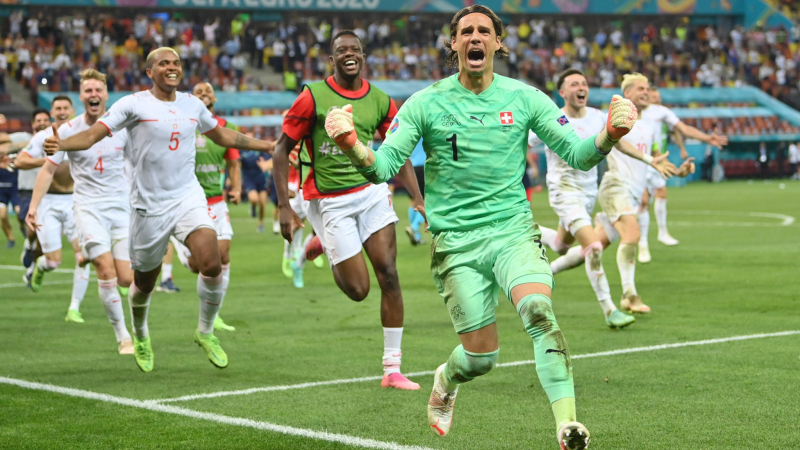Batacazo suizo y Francia afuera de la Eurocopa