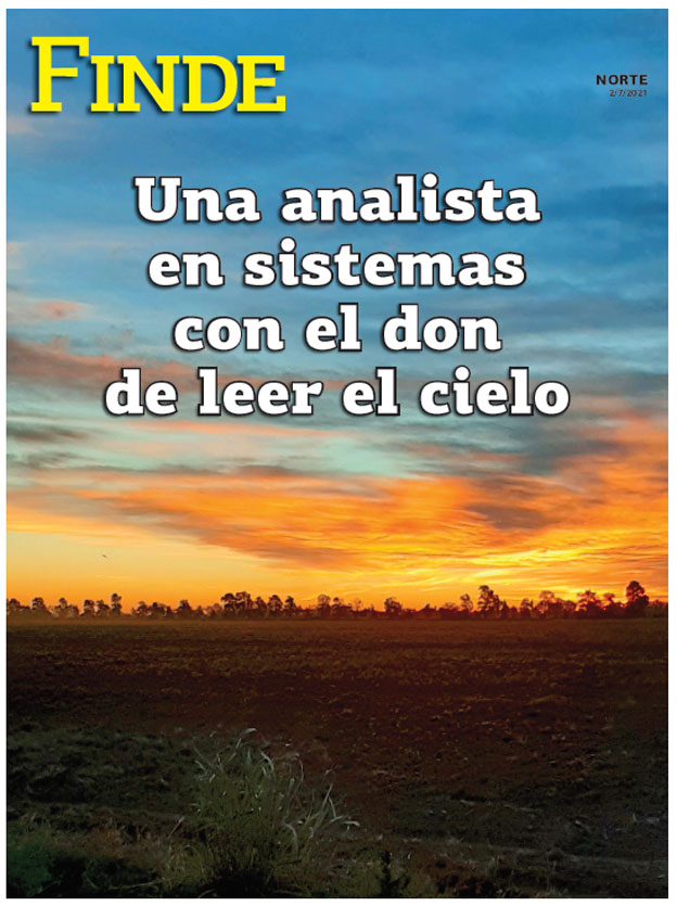 Una analista en sistemas con el don de leer el cielo