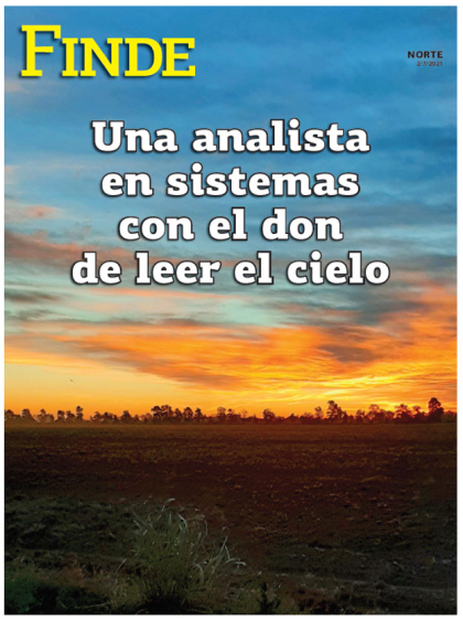 Una analista en sistemas con el don de leer el cielo