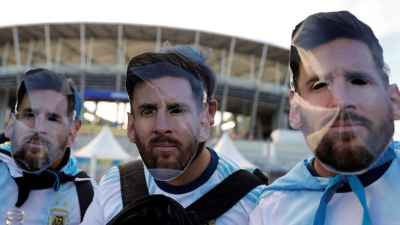 Locura por la Copa América: argentinos se concentran en el Maracanazinho por un ticket para la gran final