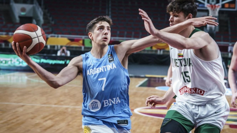 Básquet U19: Argentina cayó en las semifinales por el quinto puesto