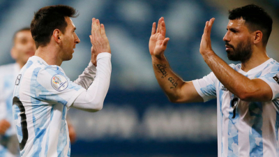 Para Agüero Messi “se merecía” un título con la Selección