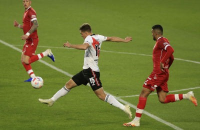 Cerca del final, River le empató a Huracán en el Monumental