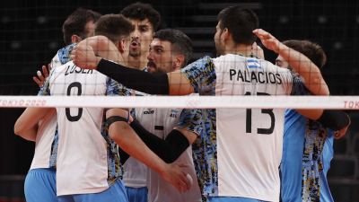 El seleccionado argentino de vóleibol es semifinalista en Tokio 2020