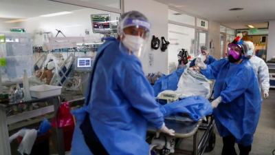 Confirmaron 405 muertes y 14.850 contagios en las últimas 24 horas