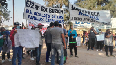 En Makallé, familias campesinas temen al desalojo