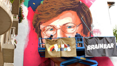 Mural en Budapest rinde homenaje a Katalin Kariko, pionera de la vacuna antiCOVID