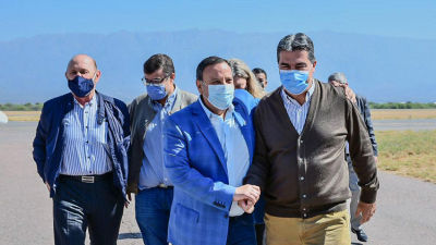 Capitanich acompañó al presidente en la reunión con gobernadores