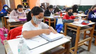 Esta semana todas las escuelas tendrán presencialidad plena