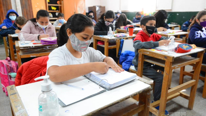 Esta semana todas las escuelas tendrán presencialidad plena