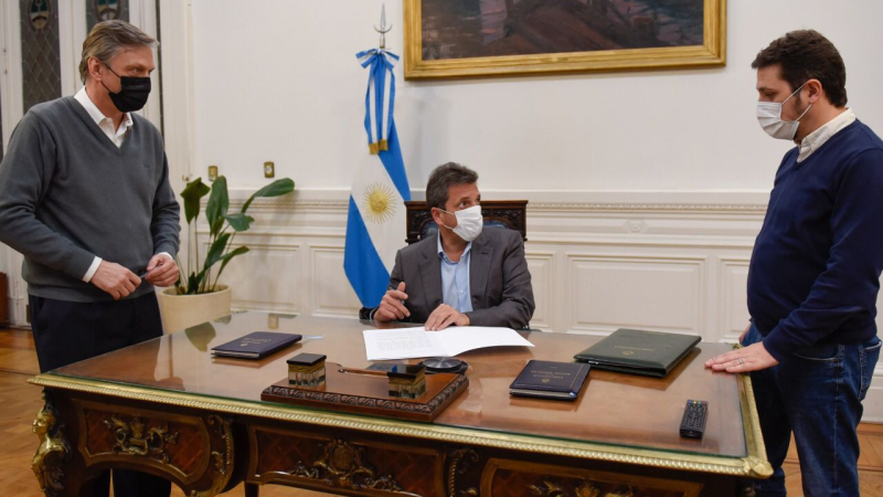 Sergio Massa anunció que los diputados vuelven al Congreso de forma presencial