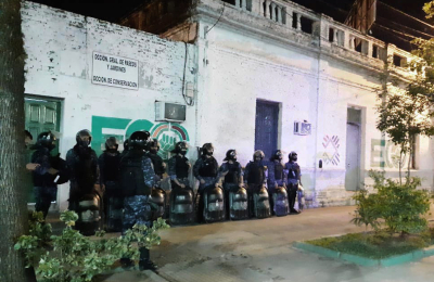Incidente en la Dirección Municipal de Limpieza terminó con la policía y a los tiros