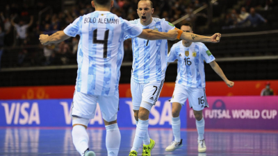 Argentina se metió en las semifinales del Mundial de Futsal