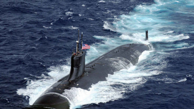 Misterioso impacto de un submarino de propulsión nuclear estadounidense