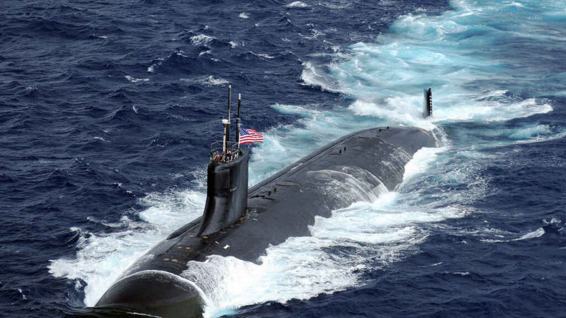 Misterioso impacto de un submarino de propulsión nuclear estadounidense